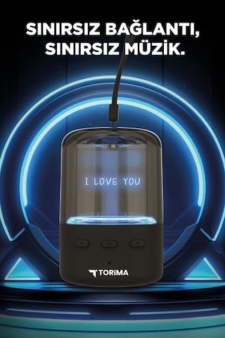 Torima D73 Rgb Led Işıklı Kablosuz Bluetooth Hoparlör