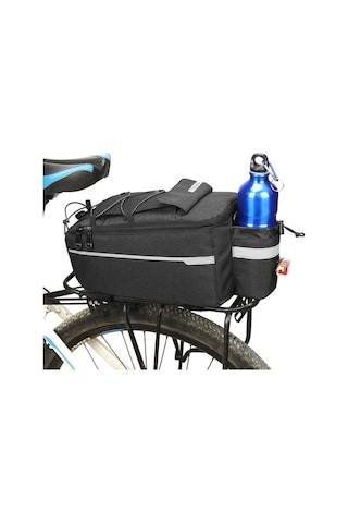 Yulong Matara Hazneli 6 Litre Bisiklet Bagaj Tur Çantası Siyah Çok Renkli