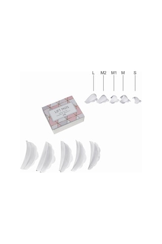 Kirpik Perması Şablonu 5 Çift Kirpik Lifting Ped Silikon Kirpik