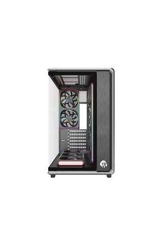 Strong Vhagar 8x 120mm Argb Fanlı Kumandalı Gaming Akvaryum Siyah Kasa Powersız