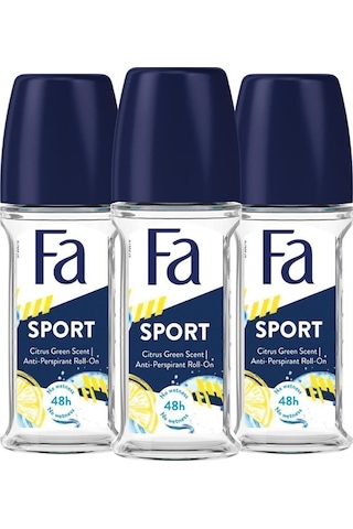 Fa Sport Erkek Roll-On Deodorant 50 ML x 3