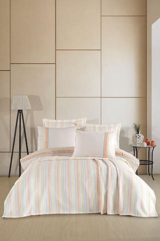 Elart Mellow Modern Çeyiz Paketi 7 Parça 240x250 Cm Tarçın Tarçın