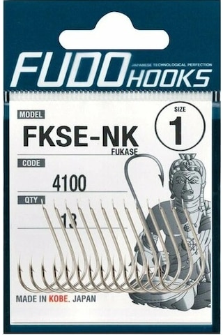 Fudo 4101 Fukase Black Nıkel 11 Lı Olta İğnesi No:1 - Standart
