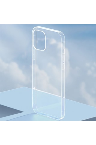 Baseus Simple Case Apple Uyumlu iPhone 12 Mini 5.4 Ince Silikon Seffaf Kilif 431180139
