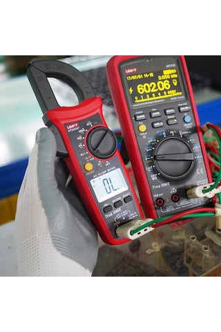 Unı-t Ut202a+ Pens Metre Profesyonel Dijital Ampermetre Pense Ncv Otomatik Aralığı Multimetre Pilsiz