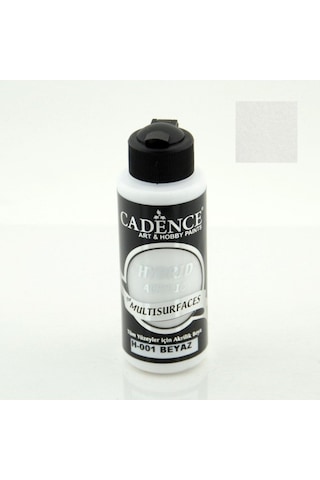 Cadence H-001 Hybrid Multisurface Akrilik Boya 120 ML Beyaz Cadence H-001 Hybrid Multisurface Akrilik Boya 120 ML Beyaz