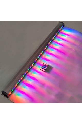 Led Aydınlatma Wall Washer Duvar Boyama 100 cm 36W RGB Kumandalı