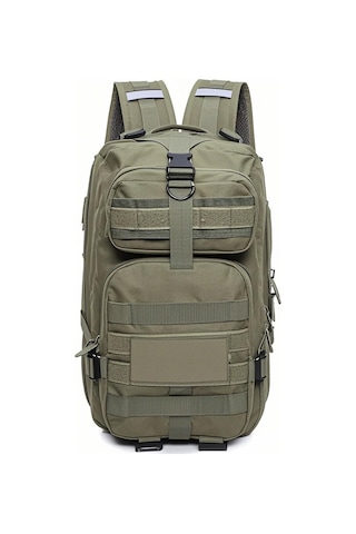 Jeehugo Lıxada 28l 800d Oxford Su Geçirmez Outdoor Sırt Çantası - Asker Yeşili + 1 Asker Yeşili Magneetik Bant, Bisiklet, Trekking, Dağcılık İçin Çok Renkli