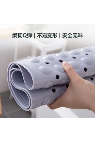 Ranyeek Ev Banyo Tırnaklı Paspas Yeşil 80x80 Cm, Pvc Materyal, Doku Dolu, Kayganlık Önleyici, Evde Kullanıma Uygun, Konforlu Ve Sağlıklı Çok Renkli