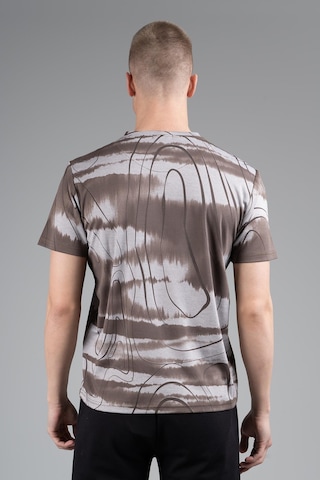 Maraton Regular Erkek Bisiklet Yaka Kakao T-shirt Kahverengi