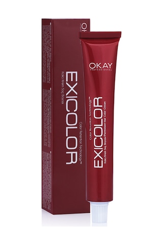 Exicolor Saç Boyası Tüp 60 Ml Barut Gri 2 Adet Oksidan Hediyeli 4'lü Set