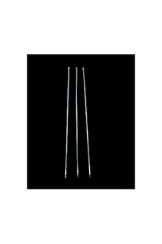 Yüksek Isıya Dayanıklı Burgulu Kuşbaşı Şişi Metal Kalın Kare Mangal Ateş Et Tavuk Sucuk 50 Cm
