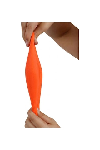 Stretchy Dough Ball - Stres Giderici Esnek Oyun Hamuru Topu - Turuncu