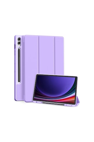 Undeplus Samsung Galaxy Uyumlu Tab S10 Lite Fe/s10/s9 Fe/s9 Kılıf Kalem Bölmeli Smart Case X510 X710 12.4inç Değildir Kılıf