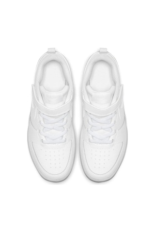 Nike Court Borough Low 2 Çocuk Beyaz Günlük Spor Ayakkabı Bq5451-