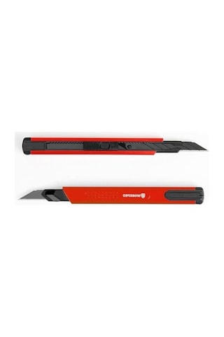 Alüminyum Kasa Maket Bıçağı, 9 Mm, Cep Askılı