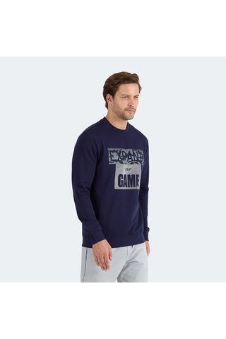 Slazenger RUBIO Erkek Sweatshirt Lacivert