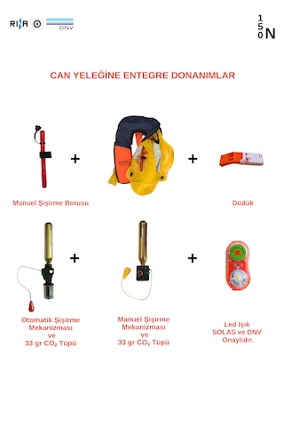 Ana Can Yeleği Şişirilebilir 150 N