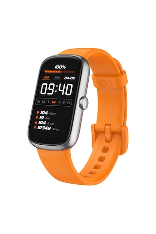 Geeroyoo Anyloop Alb1 Spor Akıllı Saat Turuncu - Ip68 Su Geçirmez, Kalp Atımı, Kan Oksijeni Ve Uyku İzleyici, Adım Ve Kalori Sayaç, 1.47 İnç Dokunmatik Ekran, 20+ Spor Modu