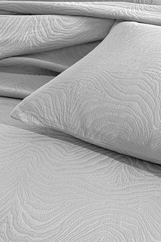 Puffy Arch Çift Kişilik Yatak Örtüsü Seti - Gri