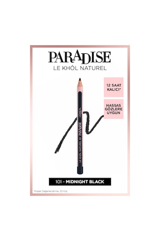 L'Oreal Paris Paradise Le Khol Göz Kalemi 101 Midnight Black