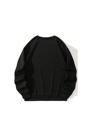 Adrift Coko Serisi Nıtagut Halloween Print Lined Sweatshirt Siyah