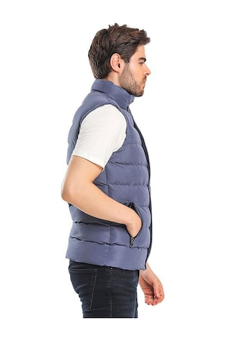 Slazenger Zula Erkek Yelek St21ye010-825 Mavi-mavi Mavi