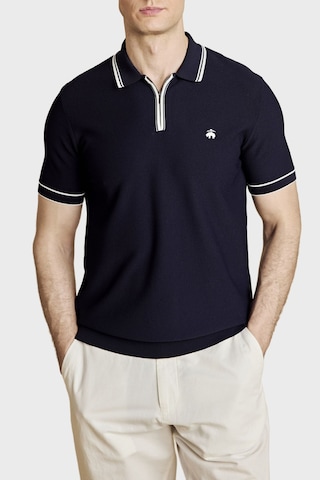 Brooks Brothers Erkek Polo Yaka Kazak Bbss26mkl007388 Lacivert Kırık Beyaz