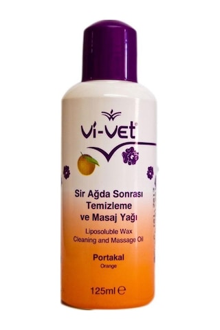 Vi-Vet Portakal Sir Ağda Sonrası Temizleme ve Masaj Yağı 125 ML