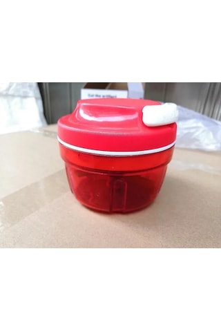 Tupperware Chef Turbo-chef Kırmızı D158 Soğan Doğrayıcı Speedy Boy Soğan Doğrayıcı 27357 F2 Diğer