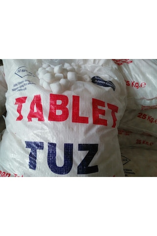 Tablet Tuz A3 Rafine Tablet Tuz 25 Kg Su Arıtma Yumuşatma Tuzu Tse Belgeli