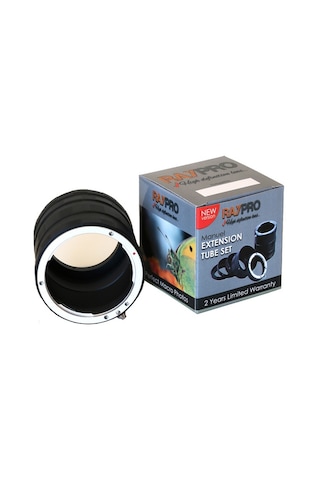 Raypro Manuel Makro Extension Uzatma Tüpü Seti Olympus Uyumlu