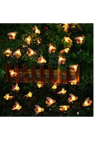 30 Led Güneş Enerjili Renkli Led Lamba Ağaç Bahçe Teras Solar Ayd