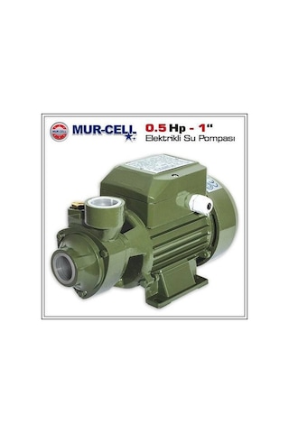 Mur-Cell Qb-60 Yarım Parmak Su Motoru Su Pompası Dinamo N11.393
