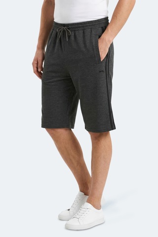 Slazenger Neyra 2 Li Set Erkek Siyah - Koyu Gri Şort