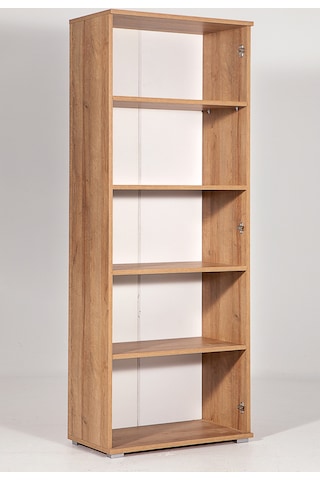 Nora Bird 2 Kapaklı Banyo Mutfak Çok Amaçlı Dolap Açık Kahverengi