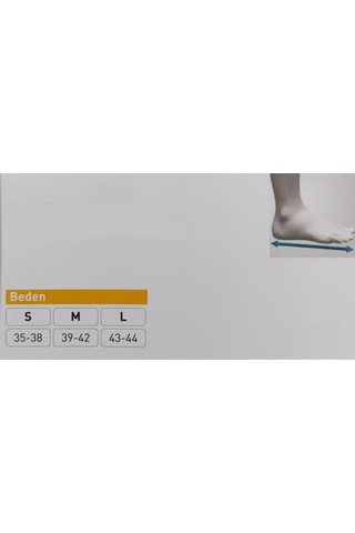 Parmak Arası Makarası (Çift) L Beden (43-44 numara)