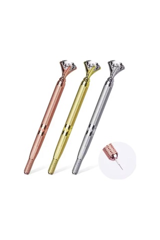 Ellea Gold Elmas Taşlı Microblading Kıl Tekniği El Metodu Kalemi Diğer