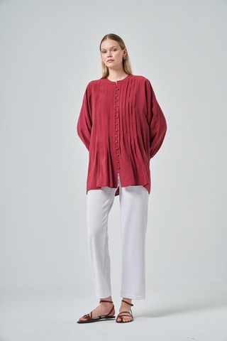 Ftz Women Kadın Tunik Bordo 31180 Bordo