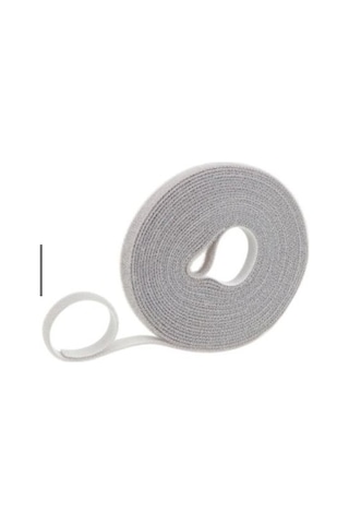 SİYAH Kablo Bağı 3 Metre Çift Taraflı Cırt Bant Kablo Düzenleyici