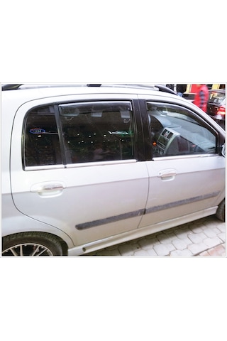 Hyundai Getz Krom Cam Çıtası 6 Prç. 2002 Üzeri P. Çelik
