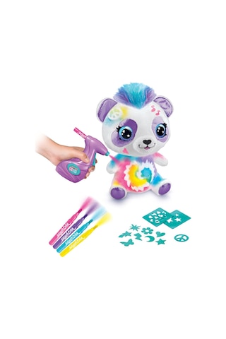 Airbrush Plush Peluş Panda