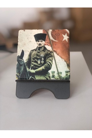 Atatürk Mermer Tablo Özel Koleksiyon Ofis & Ev Dekoru Anlamlı Hediye