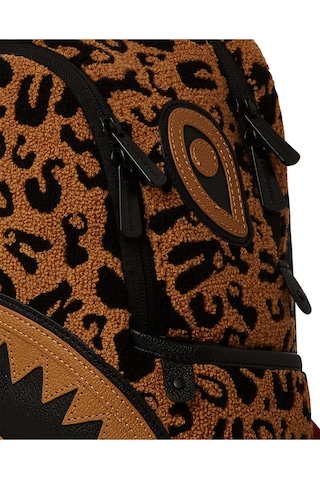 Sprayground The Wild One Savage Sırt Çantası, Su Geçirmez Suni Deri, Kompakt Ve Fonksiyonel Tasarım Kahverengi