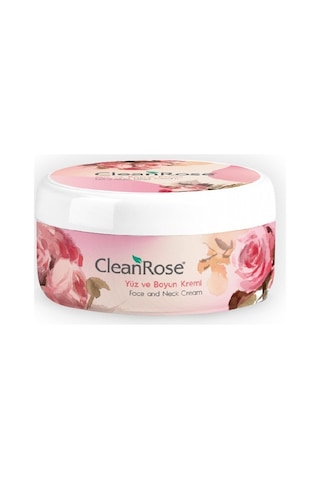 CleanRose Yüz ve Boyun Kremi 125 ML CleanRose Yüz ve Boyun Kremi 125 ML