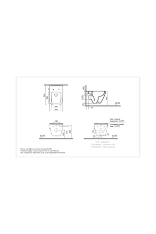 7082b003-7209 VitrA Integra Square Rim-ex Kanalsız Asma Klozet, Gizli Montaj Ve Entegre Ara Musluklu