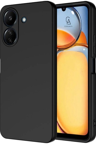 Xiaomi Poco C65 İle Uyumlu Telefon Kılıfı Ve 5d Tam Kaplayan Cam Ekran Koruyucu