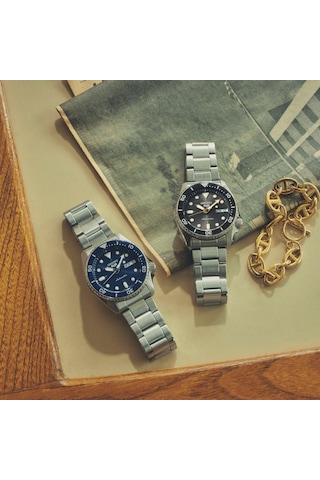 Seiko5 - 38mm Srpl77k1 Otomatik Erkek Kol Saati Metalik