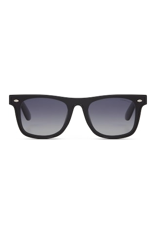 Despada Ds 2380 C2 142 Unisex Geometrik Siyah Kemik Güneş Gözlüğü Siyah