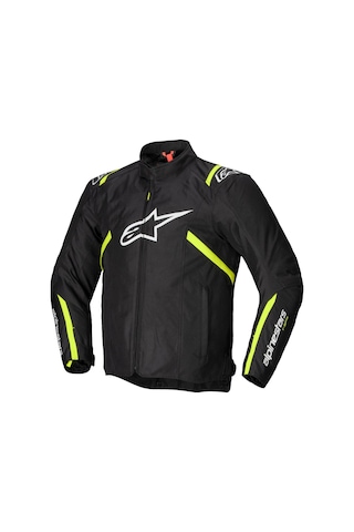 Alpinestars T-sps V2 Wp Korumalı Motosiklet Montu Siyah Beyaz Sarı